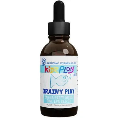 Bottle of Brainy Play by Systemic Formulas